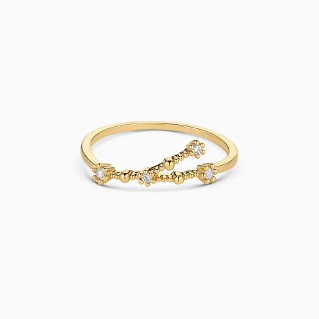 Bearfruit Jewelry - Constellation Zodiac Ring - Taurus