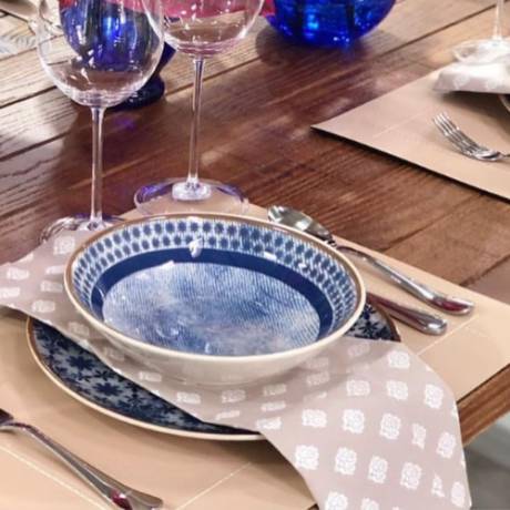 Oxford Unni Jeans 20 Pieces Dinnerware Set Service for 4