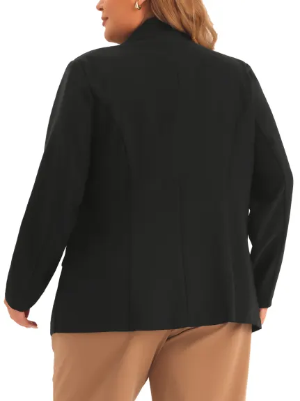 Agnes Orinda - Suit Button Blazer Jacket