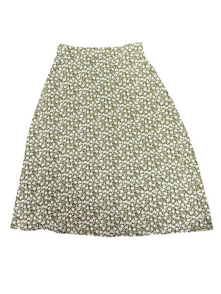 Allegra K- Women's A-Line Midi Skirt Floral Print Chiffon Vintage Skirts