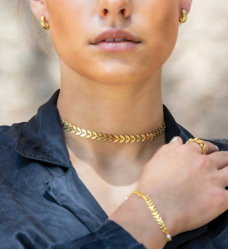 Jewels By Sunaina - IREMIA Feuille Bracelet