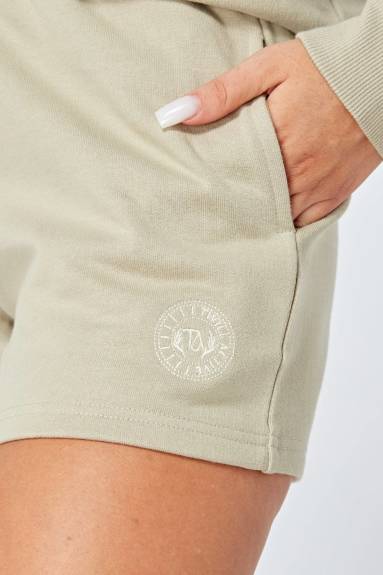 Twill Active - Essentials Lounge Shorts - Stone