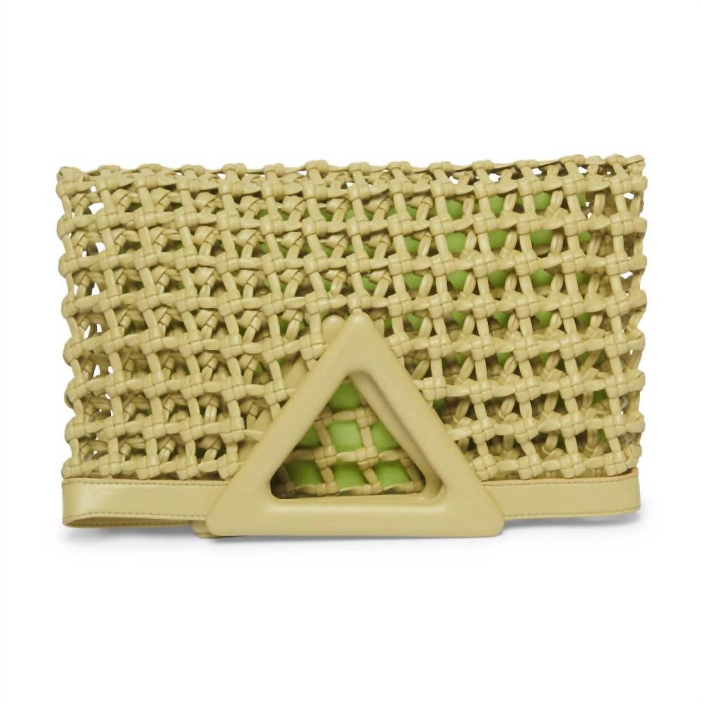 CHINESE LAUNDRY - Avalon Woven Fold-Over Clutch