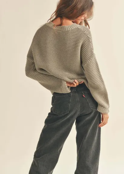 Evercado - Knitted Round Neck Sweater