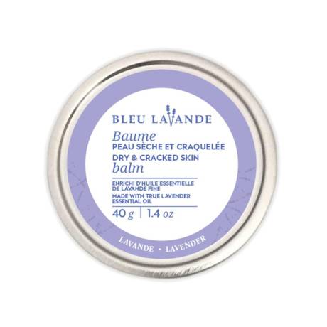 Bleu Lavande - Baume peau sèche et craquelée - 40 g