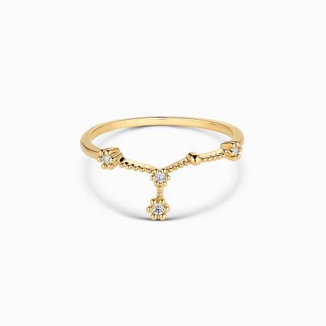 Bearfruit Jewelry - Constellation Zodiac Ring - Cancer