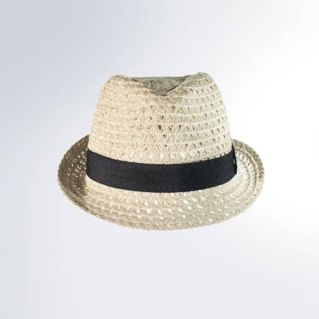 Canadian Hat 1918 - Dukesi - Fedora Hat In Paper Straw