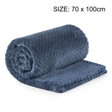 PiccoCasa- Flannel Fleece Bed Blankets (30"x40")