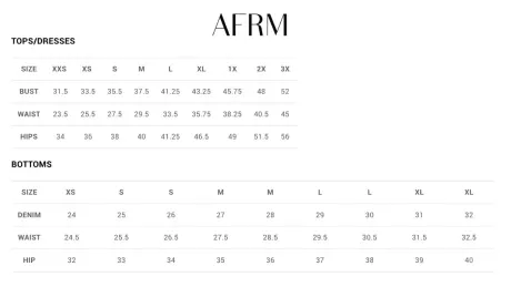 AFRM - Yeva Cowl Bodysuit