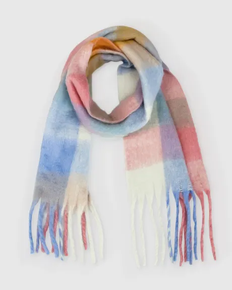 Belle & Bloom Vail Checkered Scarf