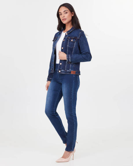 LOIS -Steph Fitted Blue Jean Jacket