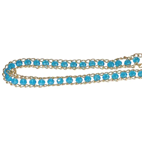 Allegra K- Rhinestone Belt Sparkle Chain Crystal Plus Size Waist