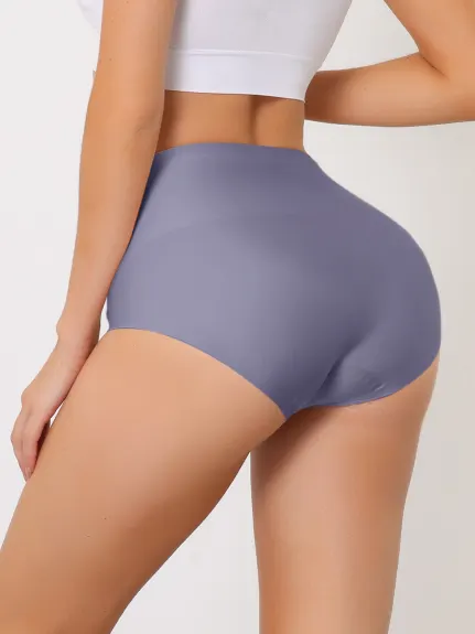 Allegra K- Tummy Control High-Waisted Underwear Brief