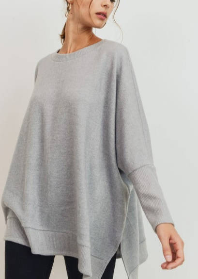 Evercado - Relaxed Brushed Knit Top