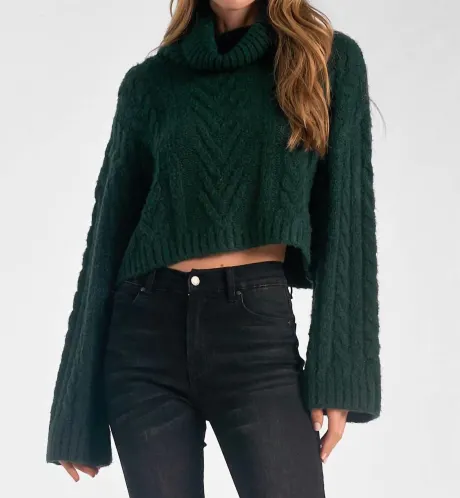 ELAN - Cowl Neck Sweater