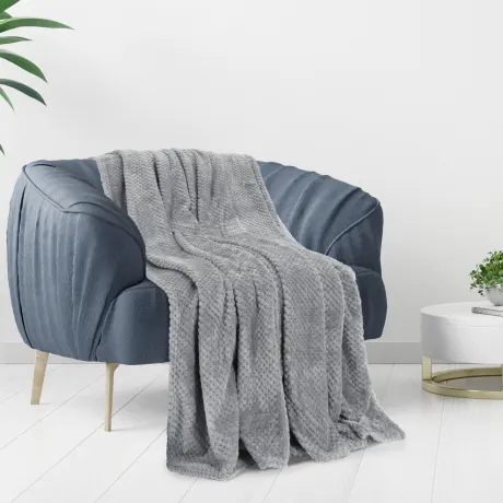 PiccoCasa- Flannel Fleece Bed Blankets (50"x60")