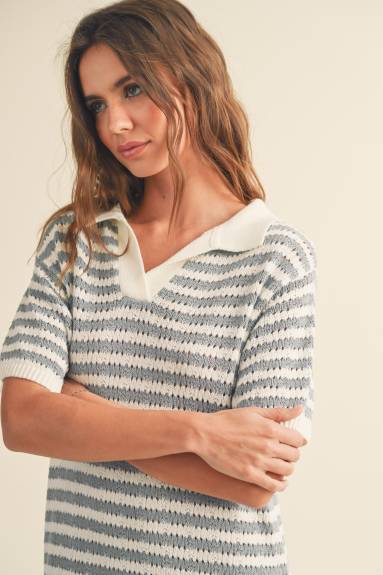 Evercado - Crochet Knitted Maxi Dress