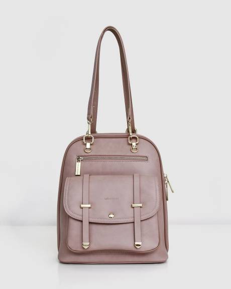 Belle & Bloom 5th Ave Leather Backpack