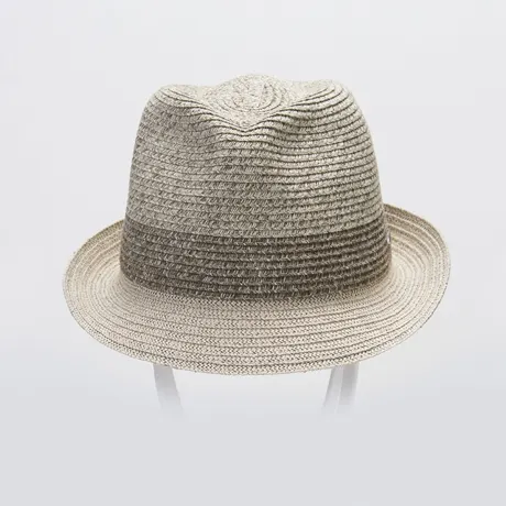Canadian Hat 1918 - Felix - Fedora Hat In Paper Straw