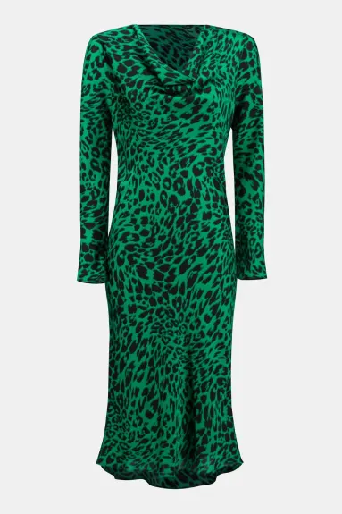 Joseph Ribkoff - Leopard Print Sheath Dress