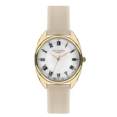 LEE COOPER-Women's Rose Gold 33mm  watch w/Black Dial