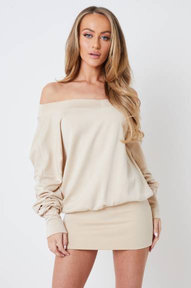Creea Off The Shoulder Day Dress