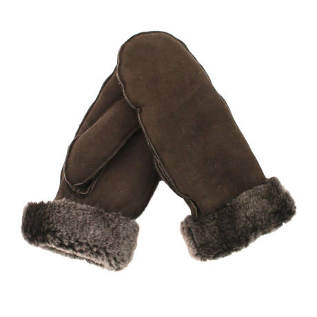 Eastern Counties Leather - Womens/Ladies Full Hand Sheepskin Mittens