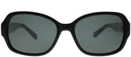 Kate Spade - Rectangle Plastic Sunglasses With Grey Polarized Lens
