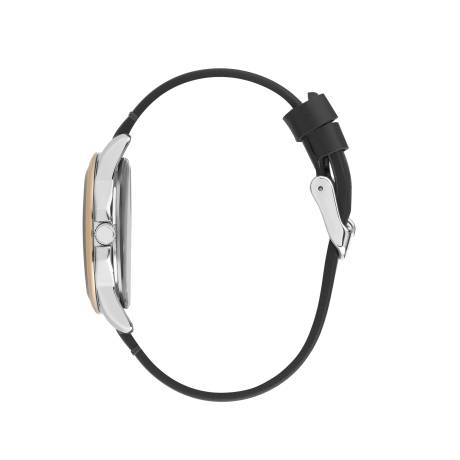 LEE COOPER-Women's Silver 36mm  watch w/Silver Dial