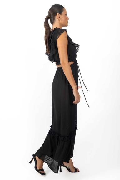 AKALIA Miah Maxi Women's Dress Black