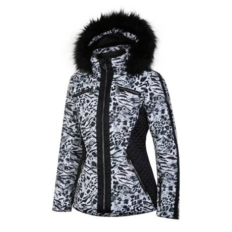 Regatta - Womens/Ladies Julien Macdonald Mastery Animal Print Ski Jacket