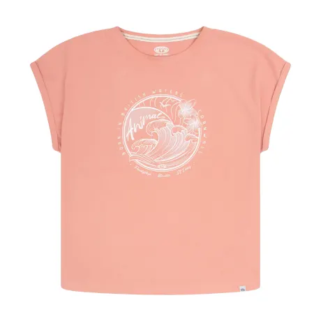 Animal - Womens/Ladies Holly Waves Natural T-Shirt