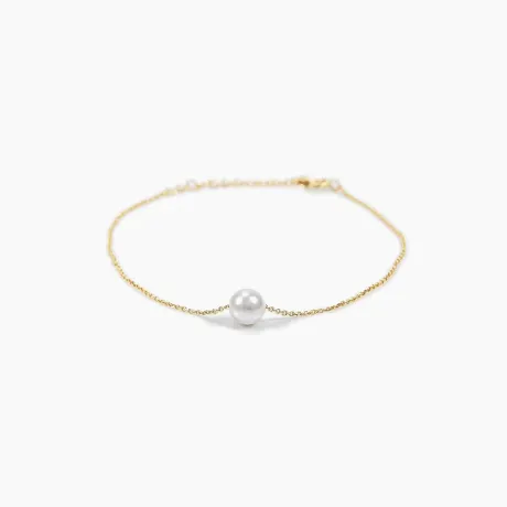 Bearfruit Jewelry - Abby Single Pearl Bracelet