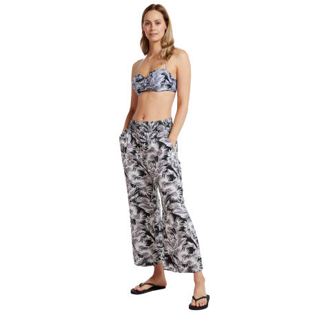 Animal - Womens/Ladies Tassia Leaf Print Recycled Cropped Trousers