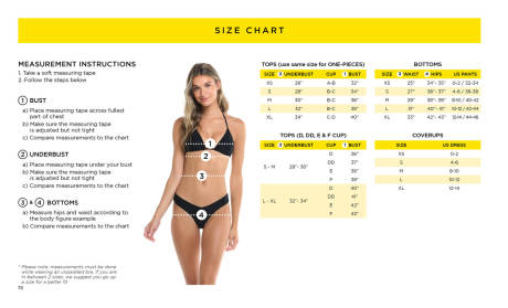 Body Glove - Smoothies Kendal bas de bikini grande taille