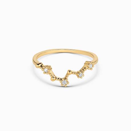 Bearfruit Jewelry - Constellation Zodiac Ring - Pisces