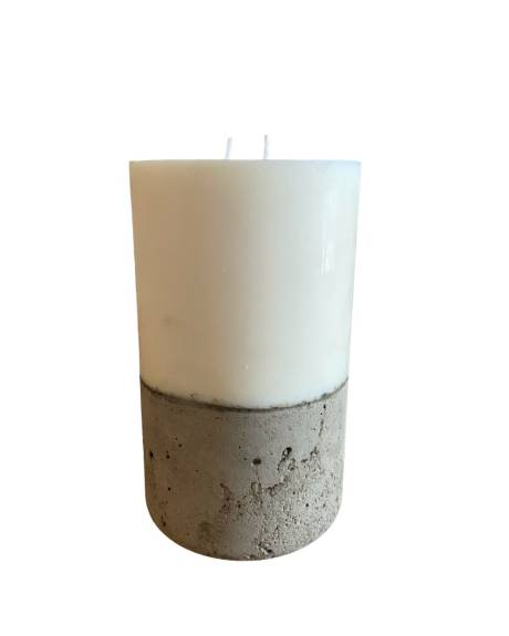 Concrete Base Candle - Eden Fiona