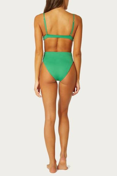 WE WORE WHAT - Ruched Cutout One Piece