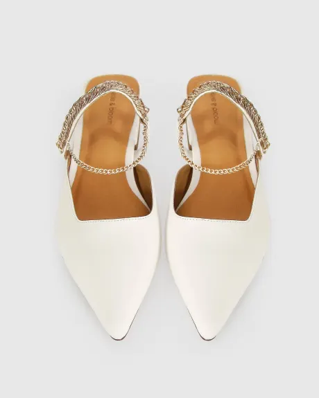 Belle & Bloom On The Go Leather Flat