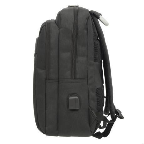 Club Rochelier Rectangular Multi Pocket Backpack with USB Charging Port
