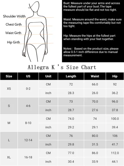 Allegra K- jupe Midi pour femme taille haute à dos fendu en Denim