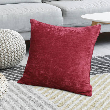 PiccoCasa- Chenille Soft Decorative Water Repellent Couch Pillowcase 20x20 Inch