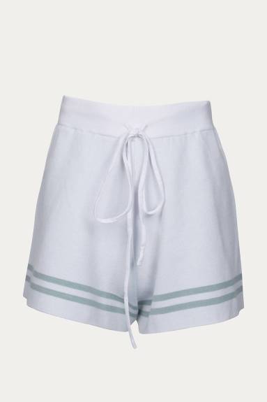 LUCCA - Hygea Striped Knitted Shorts