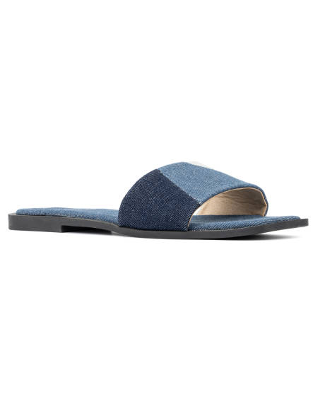 New York & Company Janice Women's One Banded Flat Slides