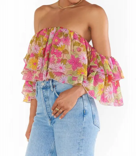 Show Me Your Mumu - Rossella Floral Top