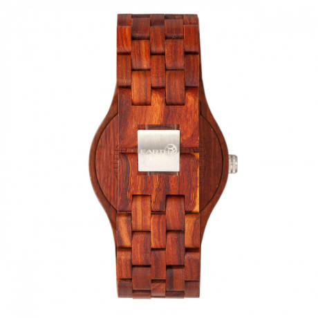 Earth Wood - Inyo Bracelet Watch w/Date - Olive