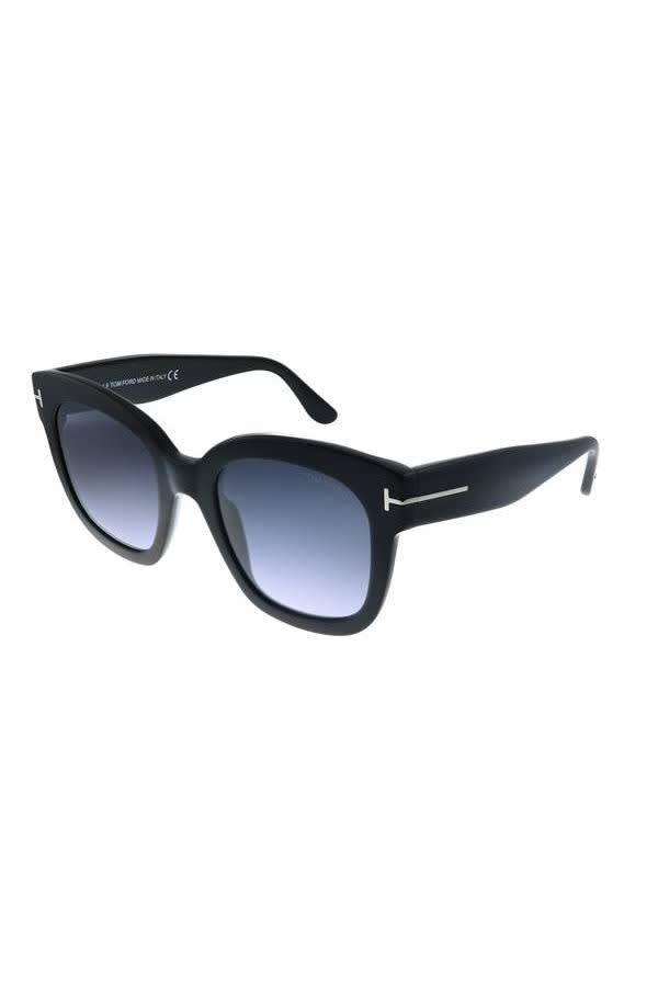 Tom Ford Sunglasses - Lunettes De Soleil Carrées En Plastique Avec Verre Gris Dégradé