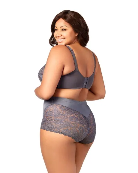 Elila Lacey Curves Cheeky Panty 3311 Grey