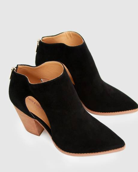 Belle & Bloom Midnight Special Suede Ankle Boot