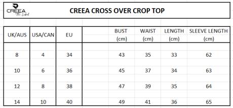 Creea - Top court croisé